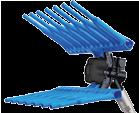 ΤΟ ΓΝΩΣΤΟ OLISTAR METALTOP 22,5cm Ανασχεδιασμένος κορμός από μαγνήσιο που μειώνει και εμποδίζει το πάγωμα του εργαλείου, κινητήρας