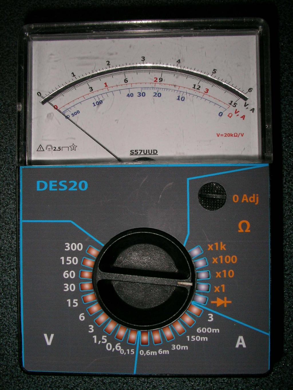Darko Volk Analogni instrument z vrtljivo tuljavico reče instrument.