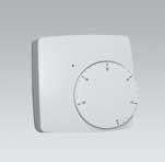 Receptor (cutie) 230 V pentru 1 termostat UFH 0063806 Termostat fără fir simplu cu posibilitatea de branşare a unui senzor de temperatură cu