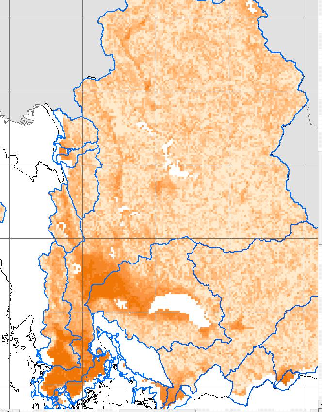 Χάρτης εδαφικής διαβρωσιμότητας (Κ) στις  GR04RΑK0005 5: Χάρτης διαχείρισης