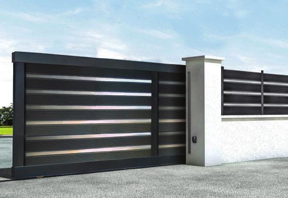 StyleGates is the new project in the ﬁeld of aluminum system in gates and fences.