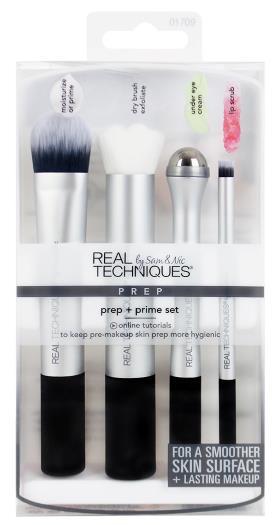 even complexion before makeup application Each brush corresponds to a key correcting concealer