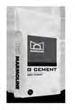 Επισκευαστικά G Cement Γκρι τσιµέντο Η σταθερή επιλογή Περιγραφή: Γκρι τσιµέντο Portland. Μπορεί να γίνει ανάµιξη µε αδρανή άµµου ή µαρµάρου σε διάφορες αναλογίες ανάλογα τις απαιτήσεις.