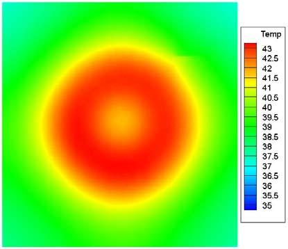 (α) Cr4B,t=0.0-.s_Temp.jpg (β) Cr4B,t=0.0-.s_D1T.jpg Σχήμα 3: Πειραματικά αποτελέσματα για την ρωγμή 4 (διέγερση από το πηνίο C8). (α) Μέση τιμή της θερμοκρασίας για το χρονικό διάστημα 0 s t.