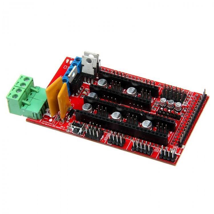 4.7 RAMPS (RepRap Arduino Mega Pololu Shield) [3],[4] Το RAMPS είναι μια επέκταση του hardware του Arduino.