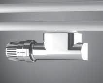 Capete termostatate informaţii suplimentare Radiatoarele-panou sunt dotate cu robinetul termostat Heimeier sau Oventrop cu setare iniţială.