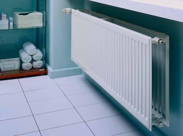 radiatoare-panou Ventil Hygiene (Purmo PV)* Radiatoarele-panou PURMO Hygiene cu plăci de încălzire profilate nu posedă elemente de convecţie.
