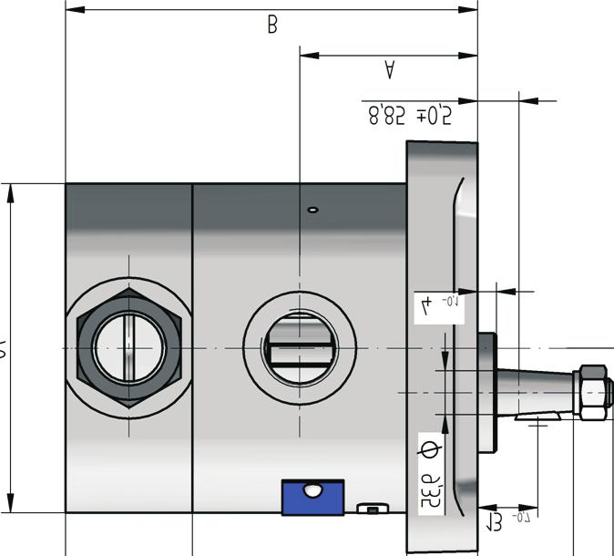 ), (.) 7,9 (.), (.), (.) GP Pumps - special design in millimeters (inches) Single pump