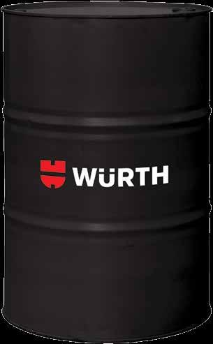 απόδοσης και τεχνολογίας για κάθε χρήση. Τα λιπαντικά Würth παράγονται κάτω από τους πιο αυστηρούς ελέγχους, με επιλεγμένες πρώτες ύλες από την παγκόσμια αγορά.