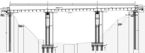 H2-A-W5 κατά ΕΝ1317 και σε απόσταση ~1.50m προστατευτικά κιγκλιδώματα πεζών. Σχ. 1: Γενική κάτοψη τεχνικού Σχ.