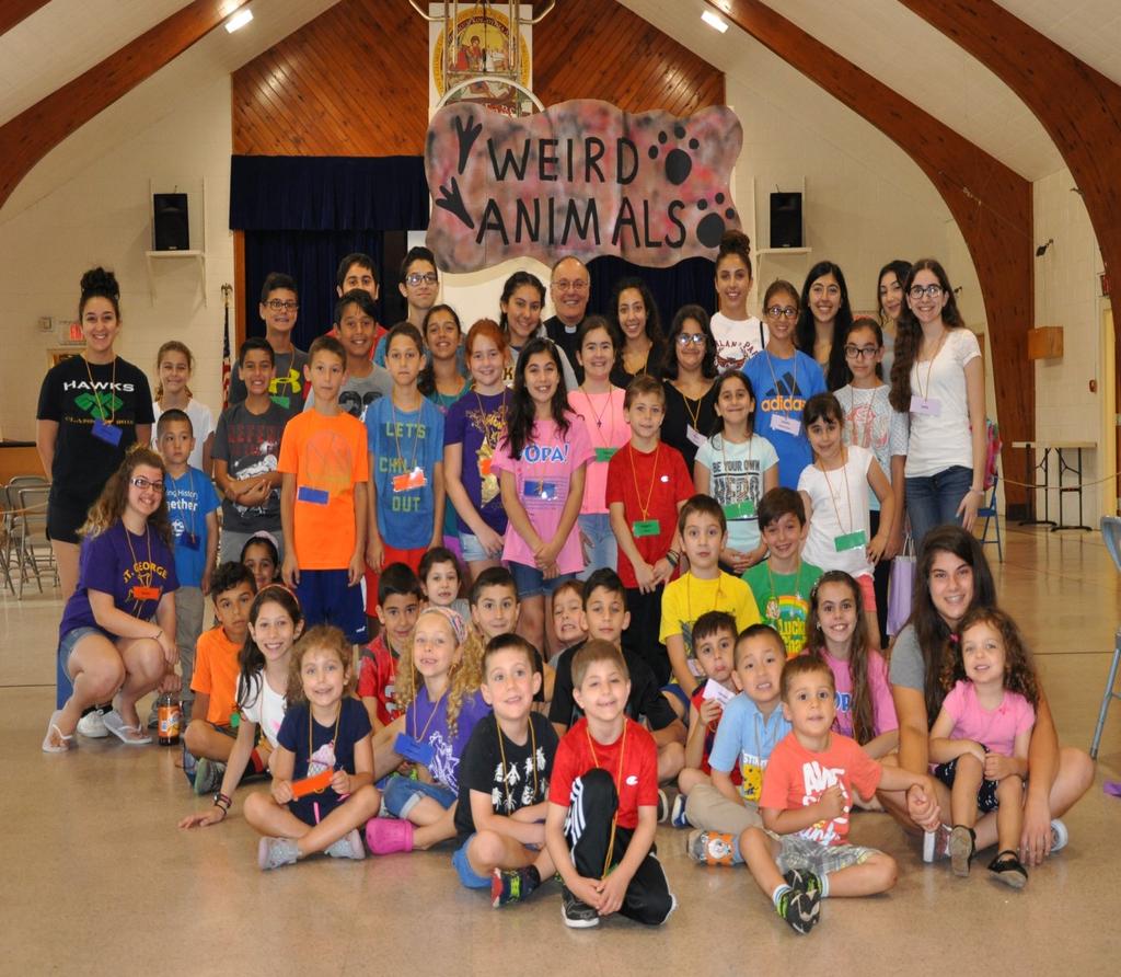 September/October 2017 Page 19 VACATION BIBLE CAMP 2017 Weird Animals: Where Jesus'