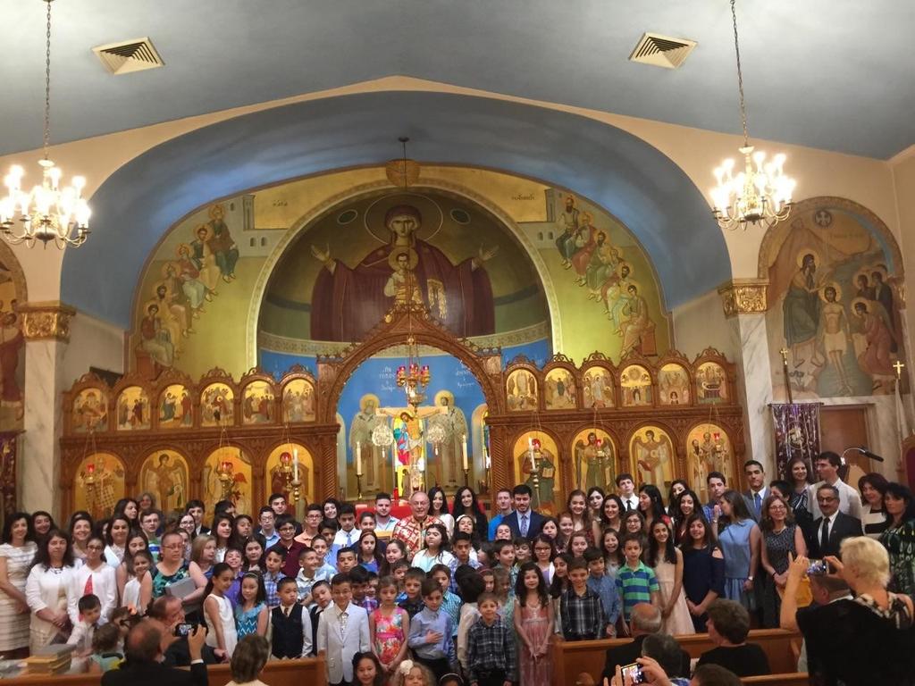 On behalf of Father Nicholas, the teachers and staff, we welcome all the children and their families back to our Catechism program on the 10th of September for the 2017-2018 ecclesiastical year.