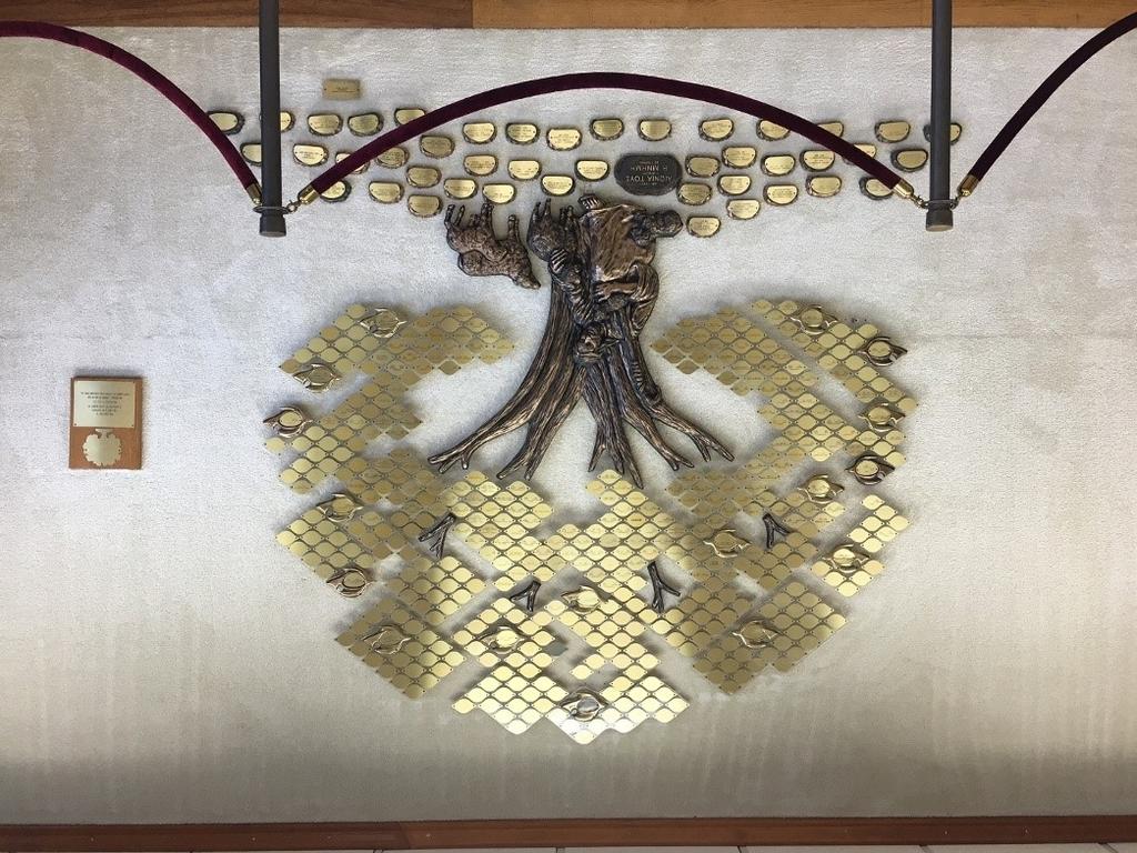 As we all know, we have a beautiful Memorial Tree located in the Memorial Room of the Community Center.