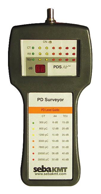 Echipamentul de supraveghere a descarcarilor parțiale PD Surveyor Air este prima linie de aparare pentru detecția descărcărilor parțiale în cablurile și echipamentele de MT într-un domeniu de
