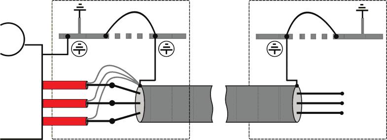 sigur - Metode de prelocalizare Arc Reflectat de până la 80 kv - Ardere Arc cu preluarea arderii -