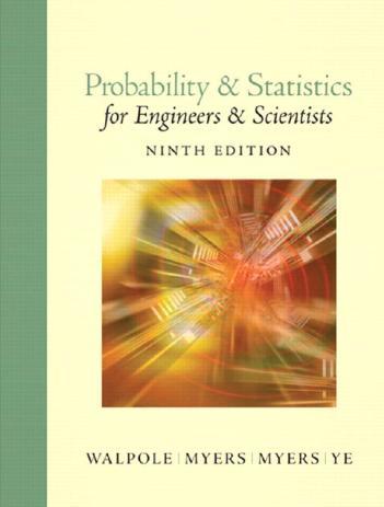 Probability & Statistics for Engineers & Scientists