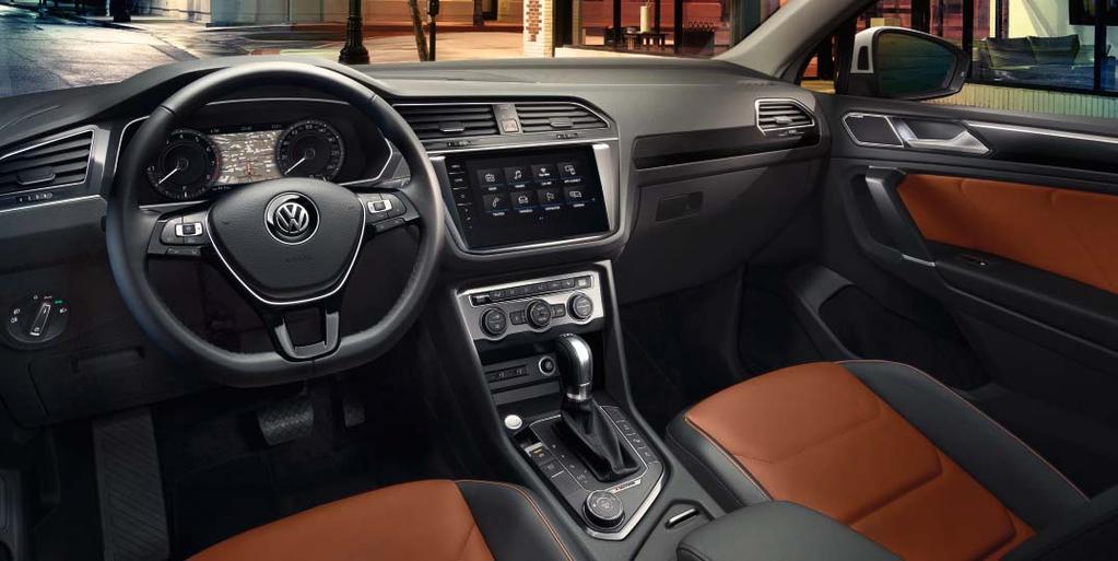 Προσαρμόζεται στις ανάγκες σας. Το Tiguan σας προσφέρει μια πληθώρα δυνατοτήτων ρύθμισης με τις οποίες μπορείτε να προσαρμόσετε ιδανικά το αυτοκίνητο στις ανάγκες σας π.χ.