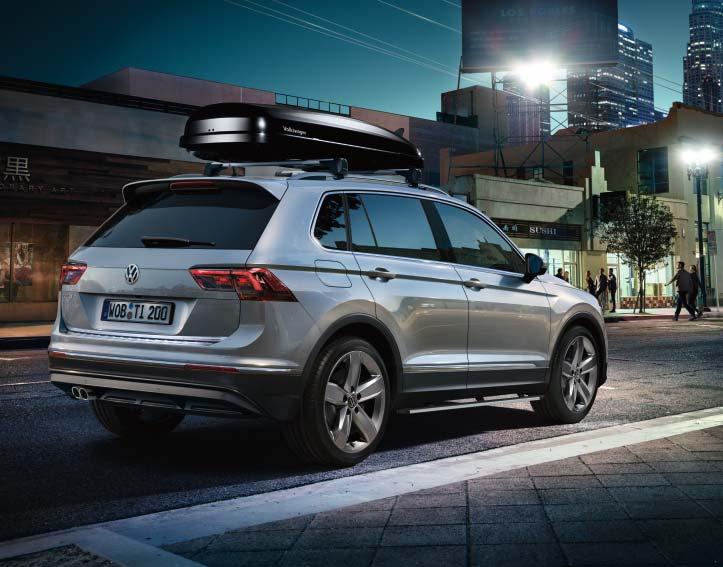 Αξεσουάρ Volkswagen Το Tiguan, ήδη με τον εργοστασιακό εξοπλισμό, διαθέτει συναρπαστικό design και προσφέρει μέγιστη οδηγική απόλαυση.
