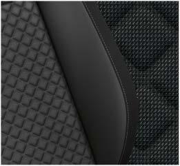 «Rhombus» Μαύρο Titan BG AD 03 Υφασμάτινη επένδυση