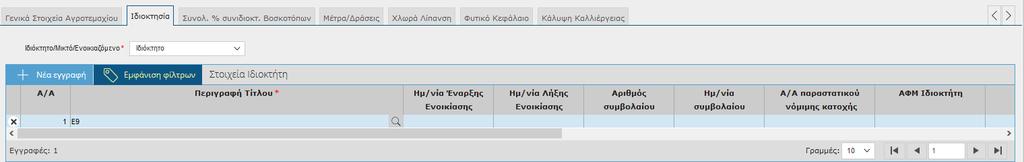 Αν υπάρχει αίτημα ενίσχυσης 040 ή 040 και δεν έχει πει ΝΑΙ σε κανένα αγροτεμάχιο για ενεργοποίηση βγαίνει προειδοποιητικό μήνυμα (όχι απαγορευτικό)που θα ενημερώνει το παραγωγο ότι έχει αιτηθεί 040 ή