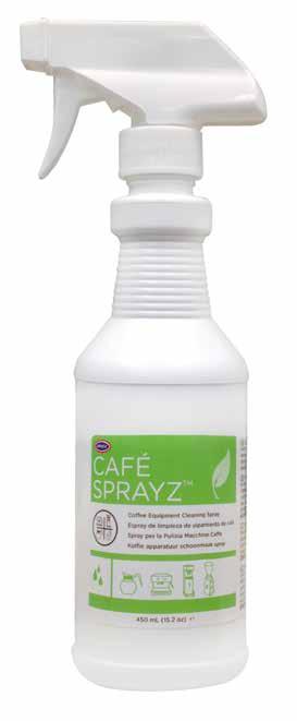 Urnex Sprayz Σπρέι Καθαρισμού Εξοπλισμού Καφέ Σπρέι καθαρισμού εξοπλισμού καφέ Νέα τεχνολογία φιλική προς το περιβάλλον που βασίζεται στα