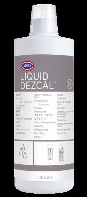 στο μπουκάλι 1lt Urnex Dezcal Καθαριστικό Αλάτων Μηχανών Καφέ 0,80 Urnex Dezcal Καθαριστικό Αλάτων για Μηχανές Καφέ Μη τοξικό, βιοδιασπώμενο και ασφαλές καθαριστικό αλάτων Για τη γρήγορη και