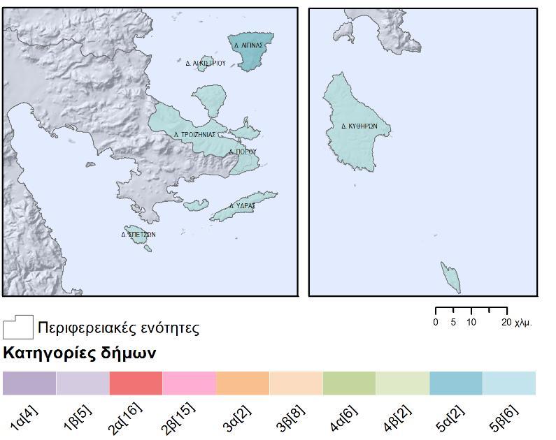 Μηηποπολιηικά/διαδημοηικα κένηπα ΠΑ 50-100 σιλ, 2α. Γήμοι ΠΑ > 50 σιλ.