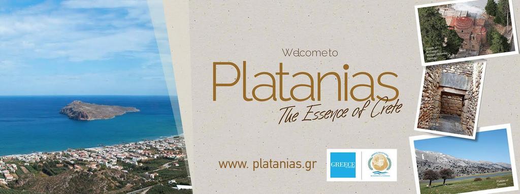 www.platanias.gr ΔΗΜΟΣ ΠΛΑΤΑΝΙΑ Municipality of Platanias ΕΤΗΣΙΟ ΠΡΟΓΡΑΜΜΑ ΤΟΥΡΙΣΤΙΚΗΣ ΠΡΟΒΟΛΗΣ ΓΙΑ ΤΟ ΕΤΟΣ 2018 Εισήγηση Ομάδας Έργου συγκροτηθείσα με την υπ. αρ.