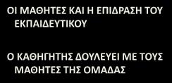 ΠΡΟΕΤΟΙΜΑΣΙΑ ΤΟΥ ΕΚΠΑΙΔΕΥΤΙΚΟΥ Ο ΚΑΘΗΓΗΤΗΣ και η ΕΠΙΛΟΓΗ ΤΗΣ ΟΜΑΔΑΣ ΤΩΝ ΜΑΘΗΤΩΝ Στόχος είναι η επιλογή της τάξης ή της ομάδας των παιδιών στα οποία θα εφαρμοστεί το πρόγραμμα.