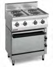 660 Κουζίνα αερίου 4 εστιών με φούρνο ηλεκτρικό 8CG7N040 FEB 029.0105 4.