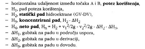 P= 9,81 Q H neto η t u (kw) Primjer derivacijske HE s dovodnim kanalom HE DUBRAVA (rijeka Drava) HE Dubrava je višenamjenska protočno derivacijska hidroelektrana dravskog sliva koja predstavlja