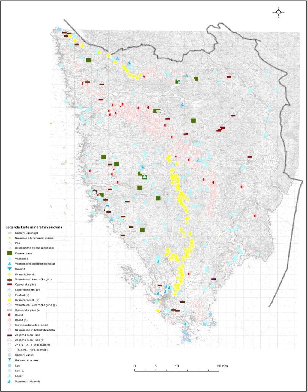MINERALNE SIROVINE - AGK - 16 eksploatacijskih polja, 3 istražna prostora OPIS SIROVINA LEŽIŠTE OPĆINA/GRAD AG-RVN-44 Arhitektonsko-građevni kamen Argila (L) Buje AG-RVN-40 Arhitektonsko-građevni