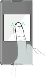 Μόλις ενεργοποιείται η λειτουργία έξυπνου παραθύρου, η οθόνη του τηλεφώνου σας σμικρύνεται για να χωρέσει στο παράθυρο του καλύμματος.