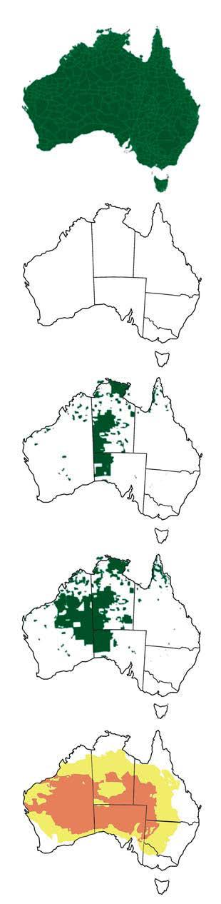 Veel aastal 1788 kuulus kogu Austraalia sealsetele põliselanikele. Kõige kiiremini kaotasid oma maa Austraalia kagurannikul elanud rahvad.
