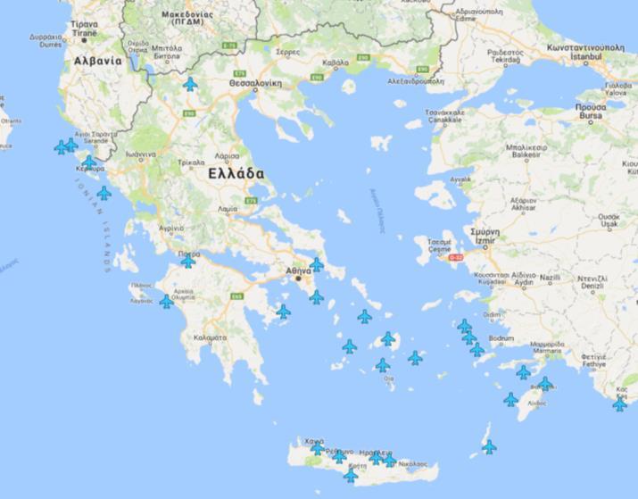 Επενδυτική περιοχή: Υδατοδρόμια Το επενδυτικό ενδιαφέρον για την λειτουργία και εκμετάλλευση υδατοδρομίων στην Ελλάδα εξακολουθεί να παραμένει ζωντανό, παρά τις παρατεταμένες δυσκολίες στην
