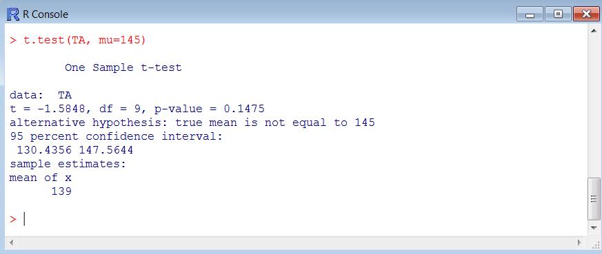 Zaključak: Dobijena p-vrednost veća je od 0,05 pa zaključujemo da se vrednost aritmetičke sredine sistolne