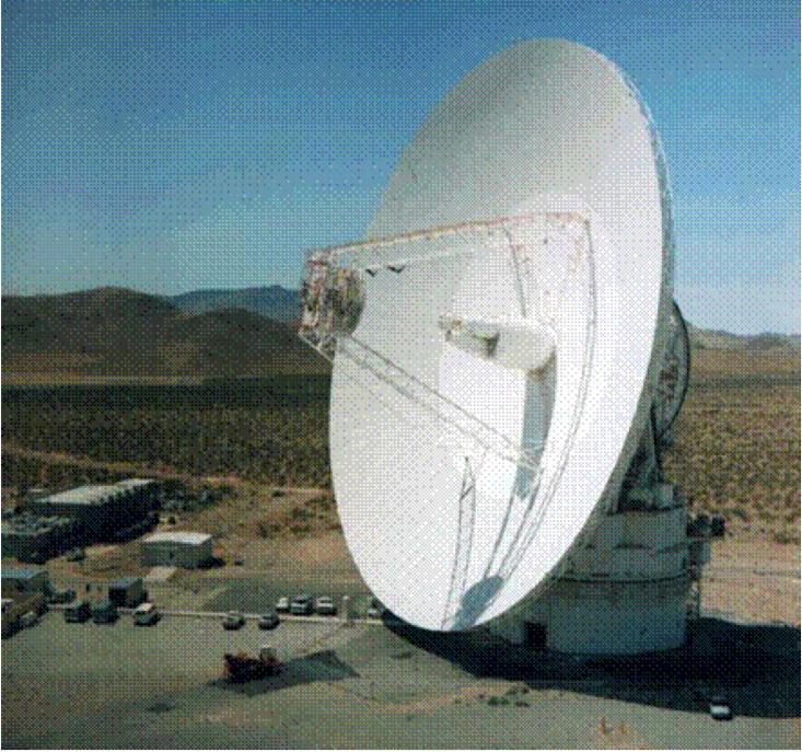Το παρατηρητήριο Goldstone βρίσκεται στην έρημο Mojave της California.