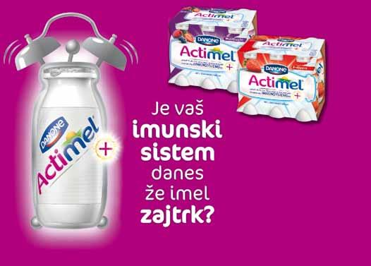 % za izdelke Actimel 6 x 100g