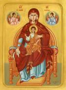 Αξέχαστη θα μου μείνει η εικόνα της Παναγίας της Βρεφοκρατούσας.