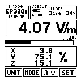 4.2.5. Τρόπος (MODE) Πιέζοντας το πλήκτρο MODE, το PMM 8053A επιτρέπει διαφορετικούς τρόπους λειτουργίας για την συλλογή, αποθήκευση και εµφάνιση των στοιχείων που θα χρησιµοποιηθούν.