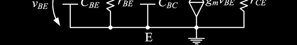 frecvență i gmvbe 1 1 vbe ib rbe sbe s B 0 ( s) 1 s rbe