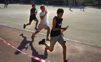 Deutschen Schule Thessaloniki das Sportfest im Januar die Skikurse der 8.