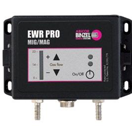 4 Подключение питания 110 V до 230 V Подключение защитного газа Система EWR (значение входного давления min 2 бар / max 5 бар) Подключение EWR к сварочному аппарату Подключение шунтаизмерителя на