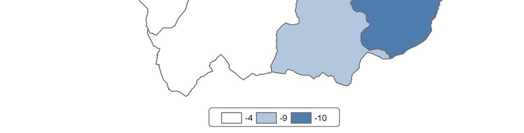Os valores van do valor máis baixo en Dozón (0,3) a o máis elevado de Silleda (1,1).