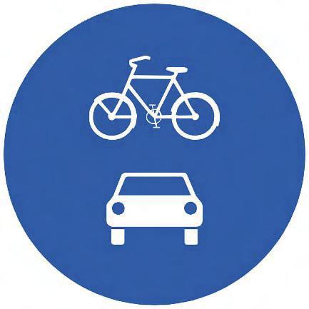 ποδηλάτων. (Κ-44) Κίνδυνος λόγω κοινής διάβασης πεζών και ποδηλάτων. 2. Στο κεφάλαιο «ΙΙ.