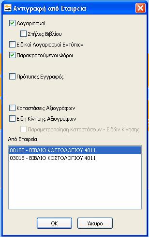 14. Παρακρατούμενοι Φόροι Δημιουργία παρακρατούμενων φόρων στα Έσοδα Έξοδα Για να μπορέσει ο χρήστης να χρησιμοποιεί παρακρατούμενους φόρους πρέπει πρώτα να δημιουργήσει τον παρακρατούμενο φόρο και