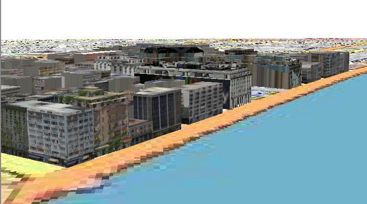 Εικόνα 85: Χρήση εργαλείου Import to 3d Files (Πηγή: Ιδία επεξεργασία) Το τελικό αποτέλεσμα μετά
