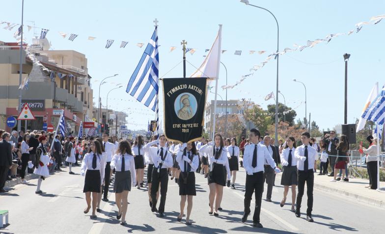 12 ΕΠΕΤΕΙΑΚΑ Αντιπροσωπεία του δήμου στη Μεγαλόνησο για την 25η Μαρτίου Η καρδιά του ελληνισμού χτύπησε στην Κύπρο
