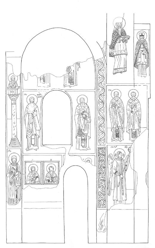 Ni{ i Vizantija XI 249 фреске међу ђорнатама остатак првобитног сликарства.