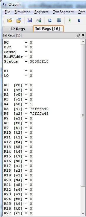 Εκτελέστε το πρόγραµµα µε βηµατικό τρόπο (Simulator Single Step ή F10) και παρατηρήστε τις αλλαγές των σχετικών καταχωρητών που µετέχουν στο παράδειγµα σε κάθε βήµα